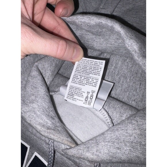 UNC Wilmington UNCW Seahawks Champion Hoodie Sweatshirt Women's Small Gray - Picture 6 of 10